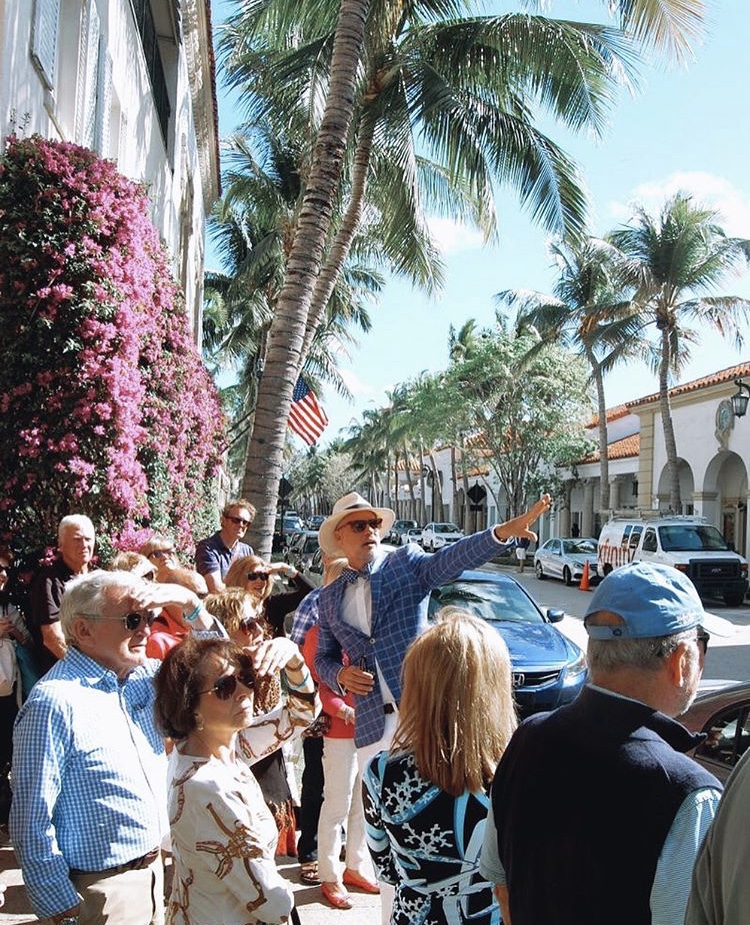 historic walking tour of worth avenue